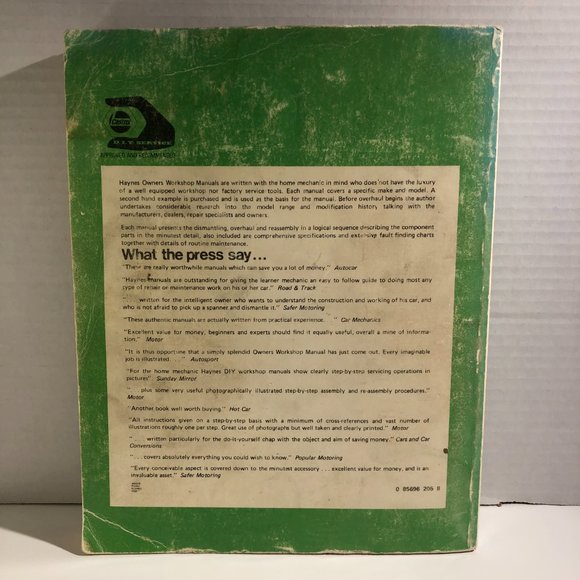 ⭐️ Capri V6 2600 & 2800 Owners Workshop Manual, 1971 thru 1975 - Picture 2 of 16